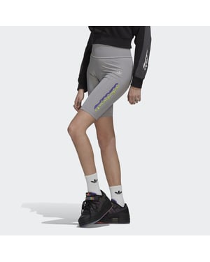 adidas Originals Short Leggings in Grey