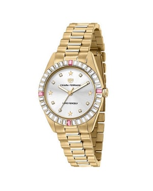 Chiara Ferragni Ladies Watch Quartz gold