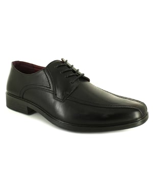 Mans Black Everyday Wear Leisure Shoes Tie Upsoccasionwear Gentlemans