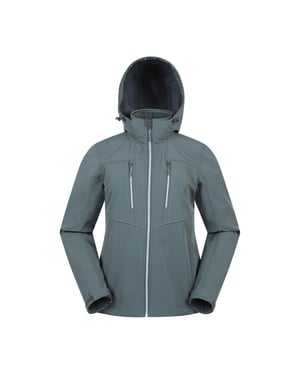 Mountain Warehouse dames/dames Genesis winddicht softshell jack (Groen)
