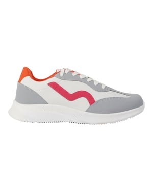 Regatta Womens/Ladies Marine Retro Trainers (Snow White/Pink Potion)