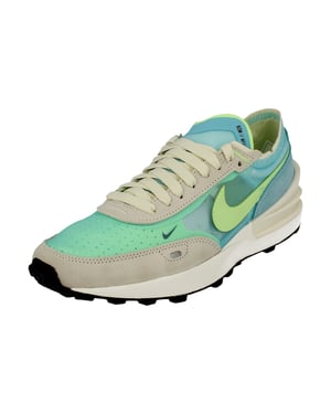 Nike Dames Waffle One Blauwe Sneakers