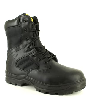 New Mens/Gents/Unisex Black Tradesafe Drill Steel Toe Cap Safety Boots