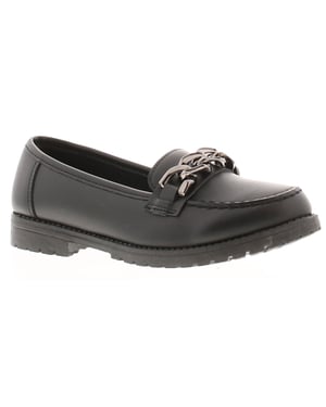 Miss Riot Girls Shoes School Amy black