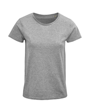 SOLS Dames/dames Crusader Marl Organic T-shirt (Grijs)