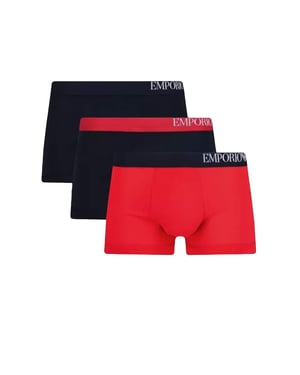 Emporio Armani Boxershorts 3-Pack Heren Rood