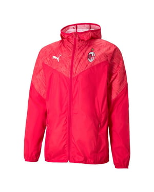 Puma AC Milan 2020-21 Heren Rood Warmup Jacket