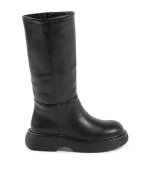 19V69 Italia Womens Short Boot Black
