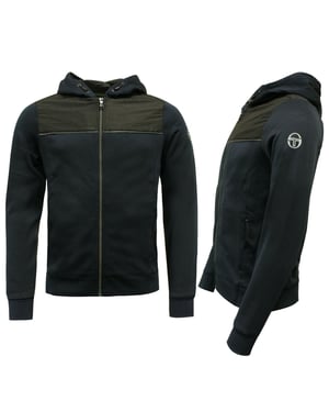 Sergio Tacchini Iraklen Zip Up Heren Track Top Jas Navy 37680 210 A113E