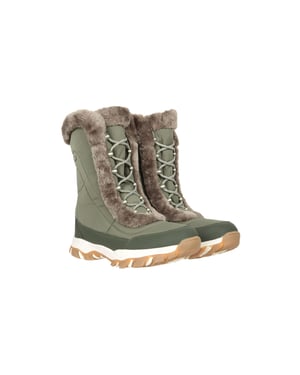 Mountain Warehouse Dames/Dames Ohio Sneeuwlaarzen (Kaki Groen)