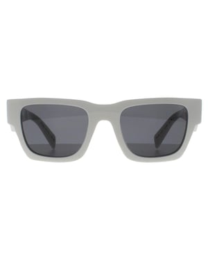Prada Square Mens Talc Dark Grey PRA06S