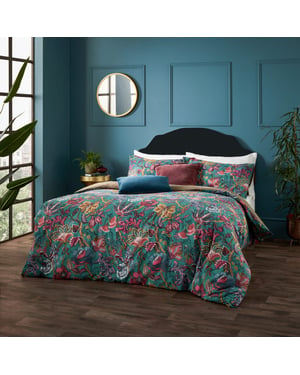 Viranai Exotic Floral Duvet Cover Set