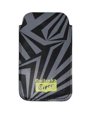 Onitsuka Tiger Printed Grey Black Leather iPhone 5 Pouch Sleeve Case 113939 0900