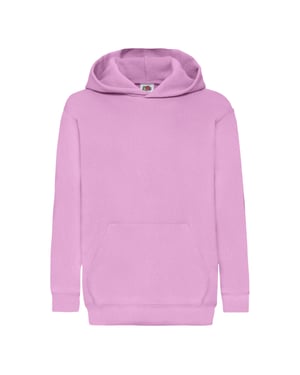 Fruit of the Loom Kinderen/Kinderen Classic Hooded Sweatshirt (Lichtroze)