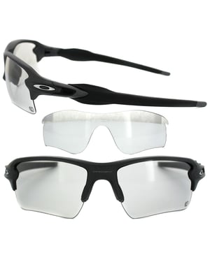 Oakley zonnebril Flak 2.0 XL OO9188-16 Mat Black Black Iridium