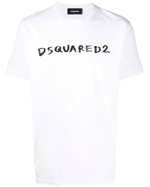 DSquared2 Icon T-Shirt i Svart för herr