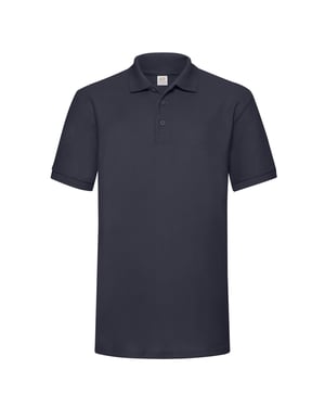 Fruit of the Loom Heren 65/35 Zwaargewicht Poloshirt (Deep Navy)