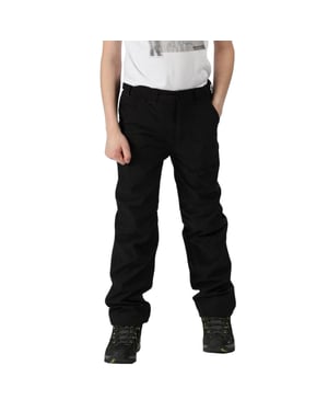 Regatta Great Outdoors Kinder/Kids Dayhike II Stretch Broek (Zwart)