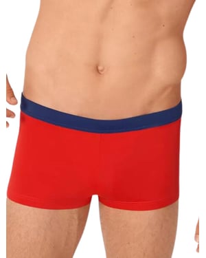 Shore Hipster Board Shorts Bright Red