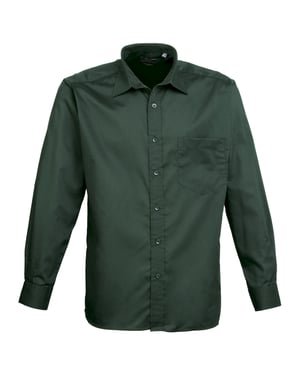 Premier Heren Premier Poplin Formeel Overhemd Met Lange Mouwen (Fles)