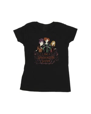 Disney Dames/Dames Hocus Pocus Sanderson Zus Katoenen T-Shirt (Zwart)
