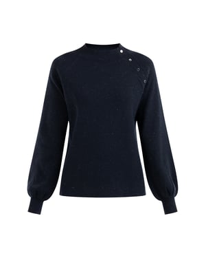 Dreimaster Gebreide coltrui Dames marine
