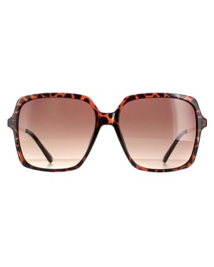 Guess zonnebril GF6131 52F Dark Havana Brown Gradiënt