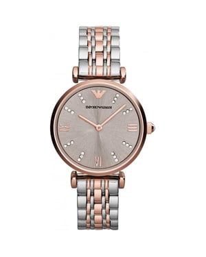 Emporio Armani Gianni T-bar Dames Horloge Multi AR1840
