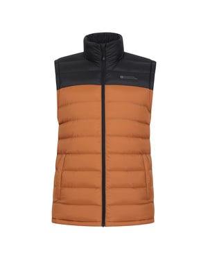 Mountain Warehouse Heren Seasons II gewatteerd gilet (Goud)