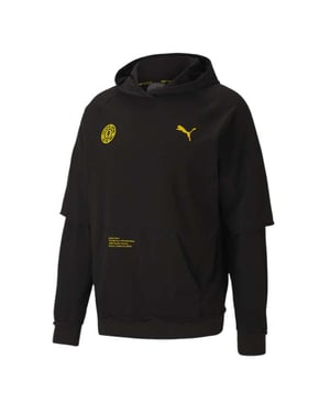 Puma x Gold's Gym Raglan Mens Black Hoodie
