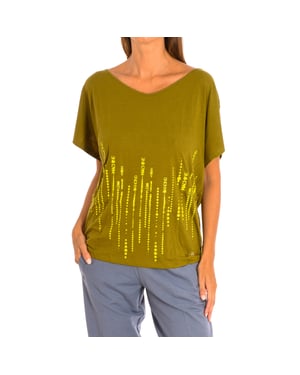 Sport t-shirt med ärmar för kvinnor Z1T00463