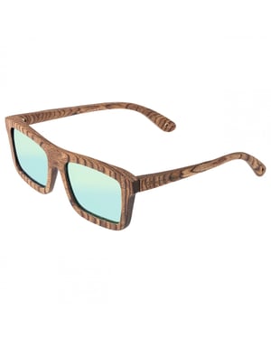 Spectrum Burrow Wood Polarized Sunglasses