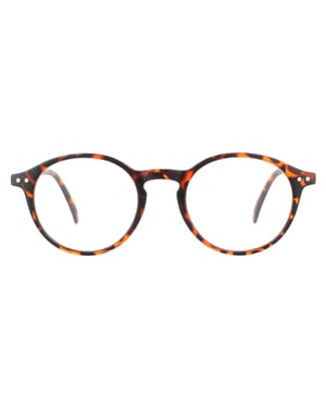 Montana Round Matte Brown Turtle Unisex Women Glasses Frames