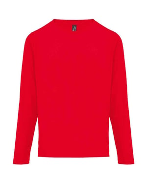 SOLS Dames/Dames Monarch T-shirt met lange mouwen (Rood)