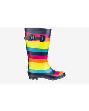 Cotswold Rainbow Rubber Multicoloured Wellington Laarzen