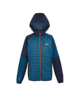 Regatta Mens Andreson Pro Hybrid Jacket (Moroccan Blue/Navy/Fox)