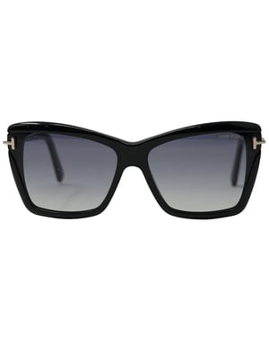Tom Ford Leah Ft0849 01B Black Sunglasses