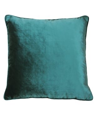 Paoletti Luxe Velvet Piped Cushion Cover