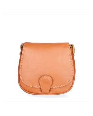 Gave Lux schoudertas vrouwen DARK COGNAC