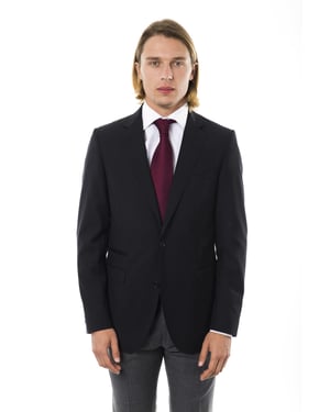 Just Cavalli Strandkleding Blauw Polyester Heren Zwemkleding