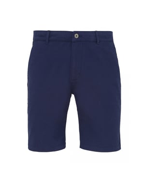 Asquith & Fox Mens Casual Chino Shorts (Navy)