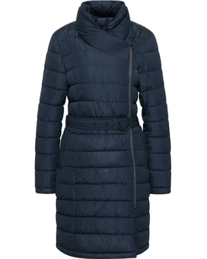 Dreimaster Winterjas met vulling Dames nachtblauw