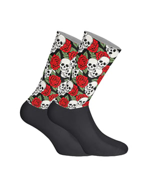 Unisex Elastic Printed Long Socks