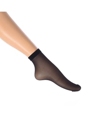 Transparent mid-cut socks 2444 women