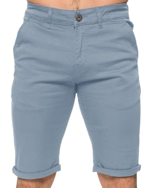 Enzo Heren Slim Fit Stretch Chino Korte Broek