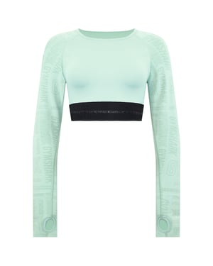 Gymshark Vision Womens Green Training Crop Top