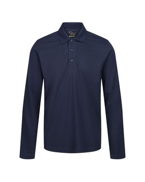 Regatta Heren Pro Poloshirt Met Lange Mouwen (Marine)