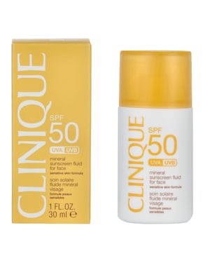 Clinique Mineral Sunscreen Fluid For Face SPF 50 30ml