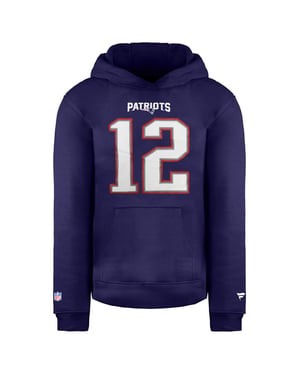 Fanatics NFL New England Patriots Tom Brady Trui Naam Nummer Hoodie