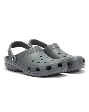 Crocs Classic Slate Grey Clogs för herrar